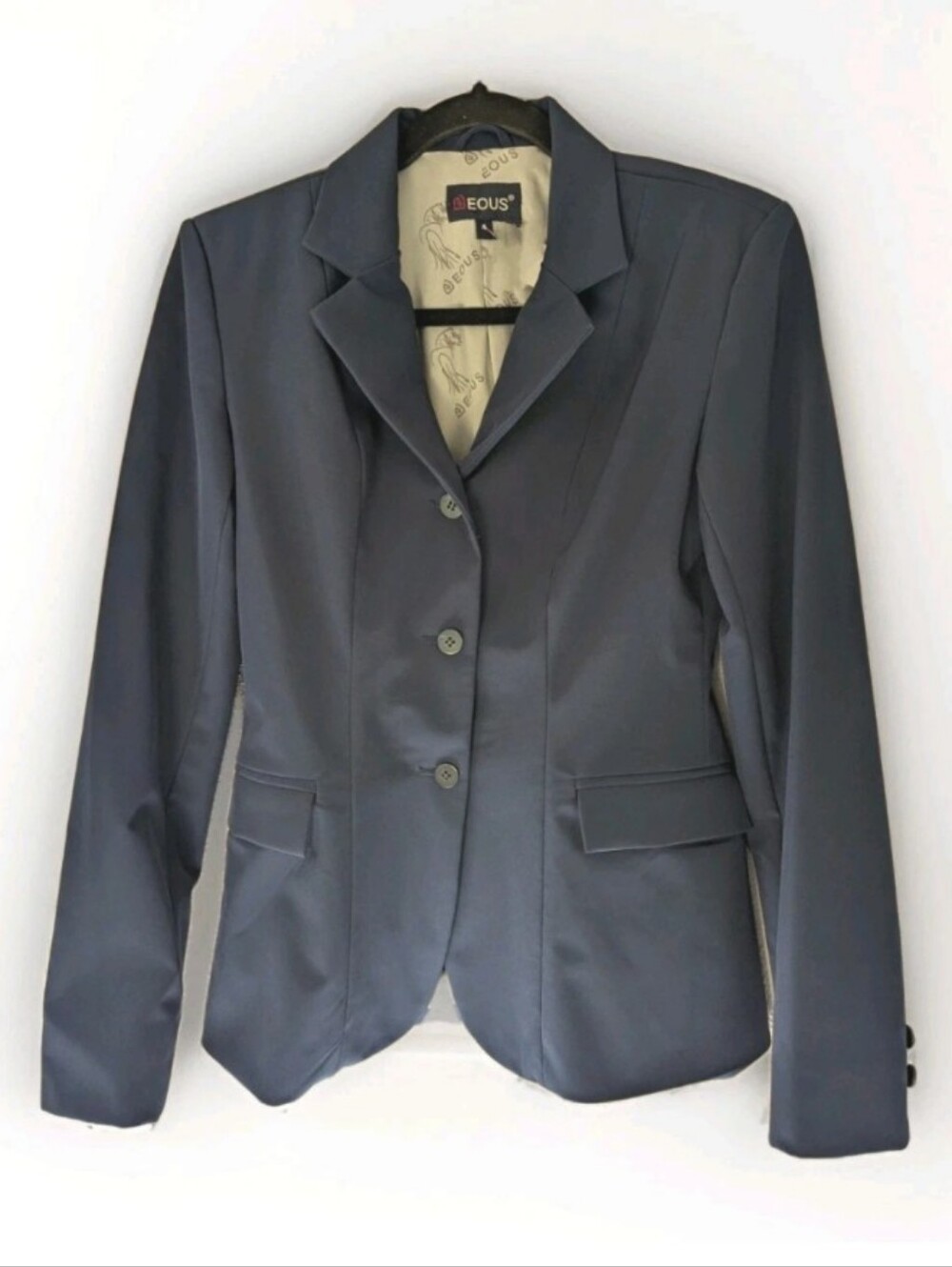Eous Ladies Womens English Horse Riding Show Jacket Hunt Coat Sz 4